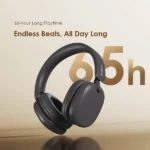 Oraimo BoomPop Lite Over-Ear Wireless Headphones - Off-White - Image 3