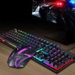 TF 200 Rainbow Backlit Game Keyboard And Mouse Set - Image 2