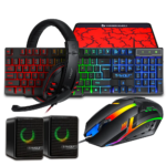 T-WOLF TF850 5in1 Gaming combo, keyboard, Mouse, Speakers, Pad & Headset