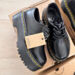 Dr. AirWax Martens Chunky Platform Leather Shoes – Classic Bold Street Style