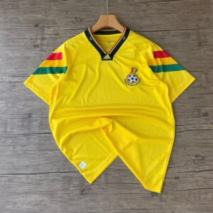 Ghana national football team home kit, manufactured by Adidas + Customisation