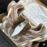 New Balance 9060 Sneakers – Mushroom/Timberwolf | Stylish Chunky Sneakers