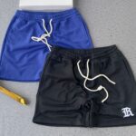 Black Branded Bumper Shorts