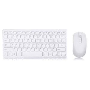KM901 Keyboard Mouse Combo 2.4G Wireless Key Mini | White and Black