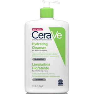 CeraVe Hydrating Facial Cleanser 1L – Gentle Face Wash with Ceramides and Hyaluronic Acid