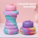 600ML Silicone Sports Water Bottle  || Water bottle Leak proof
