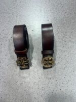 Premium Leather Belt Set - Classic Black and Brown Styles - Image 3