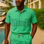 Vintage Shirt Top  & Down (Copy)