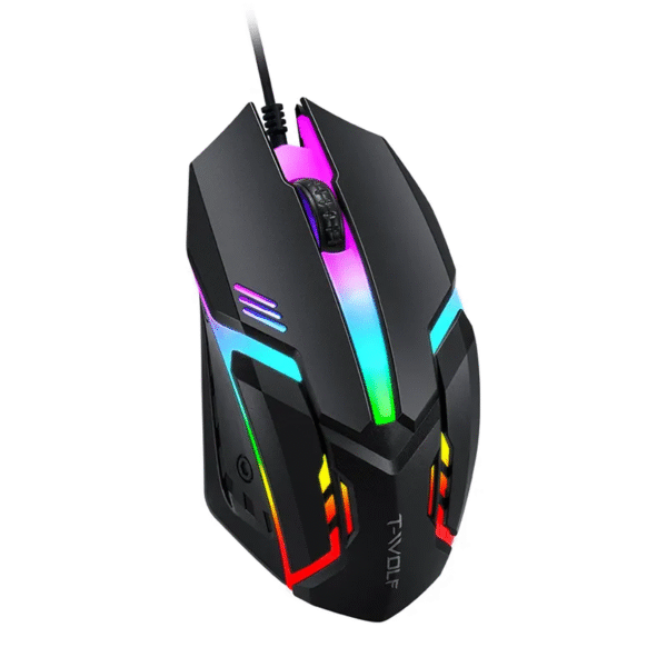 T-WOLF TF850 5in1 Gaming combo, keyboard, Mouse, Speakers, Pad & Headset - Image 2