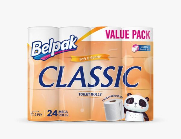 Belpak Classic Soft & Gentle Toilet Rolls Value Pack - Image 1