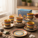 350CC Cup & SAUCER 8pcs