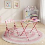 Kid's Modern Stripe Table Set