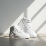 Nike Air Force 1 Mid Sneakers – Black & White