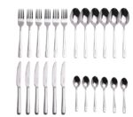 Oraimo HomeServe Smooth Edges Food-Grade 430 Steel Flatware Set (4 x 6 pcs) - Image 3
