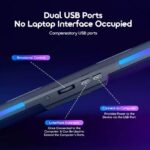 Oraimo ChillDock Dual USB Ports Laptop Cooler - Image 3